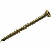 ALL-SOURCE #9 x 2-1/2 In. Gold Star Bugle-Head Wood Exterior Screw 1 LB. 758420